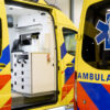 Binnenkant van nieuwe ambulance.